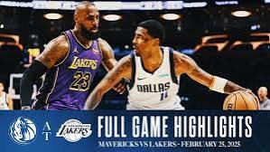 Mavericks vs Lakers