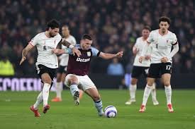 Aston Villa and Liverpool