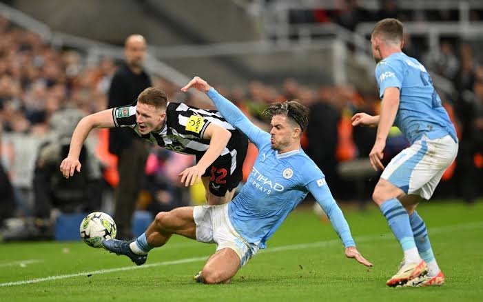Man City vs Newcastle