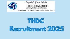 THDC Recruitment 2025