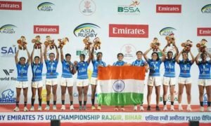 Indian Women’s Rugby U-20 Team Creates History with Bronze at Asia Championship 2025 🥉✨